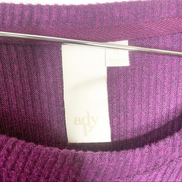 Ady P Ribbed Drawtring Hem Sweater - Picture 4 of 9